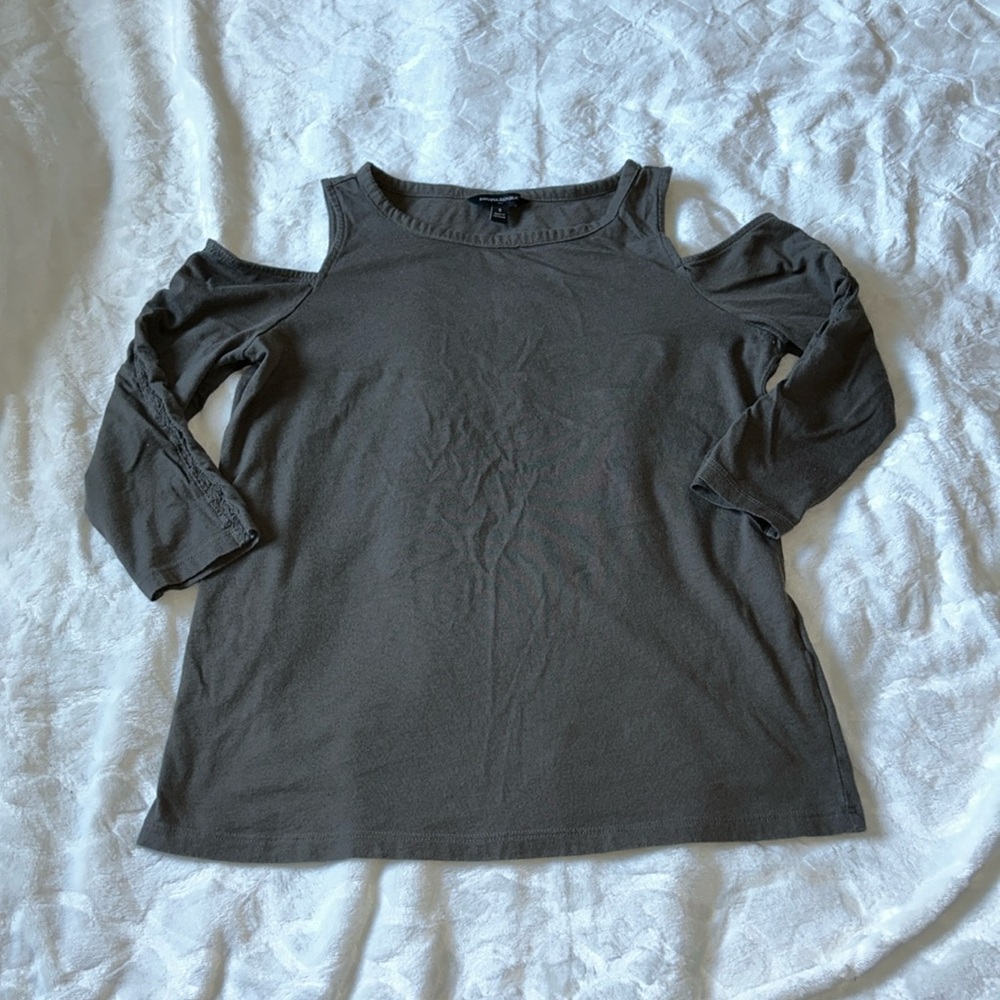 Banana Republic Olive Top ⚫️